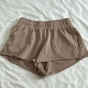 Garage womens sweatshirts, size XS light brown